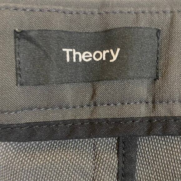 Theory Zaine Neoteric Polyamide Blend Gray Men Casual Pants Size 36x28 - Picture 4 of 8